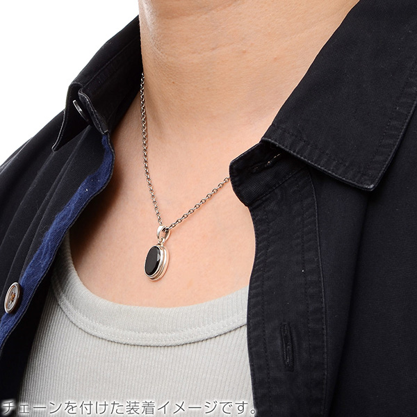 シルバーペアペンダントトップ