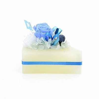 誕生日 フラワーケーキ プリザーブドフラワー ブルー