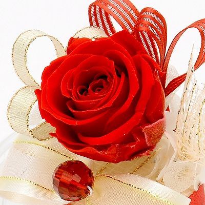 誕生石1月 プリザーブドフラワー