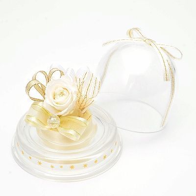 誕生石4月 プリザーブドフラワー