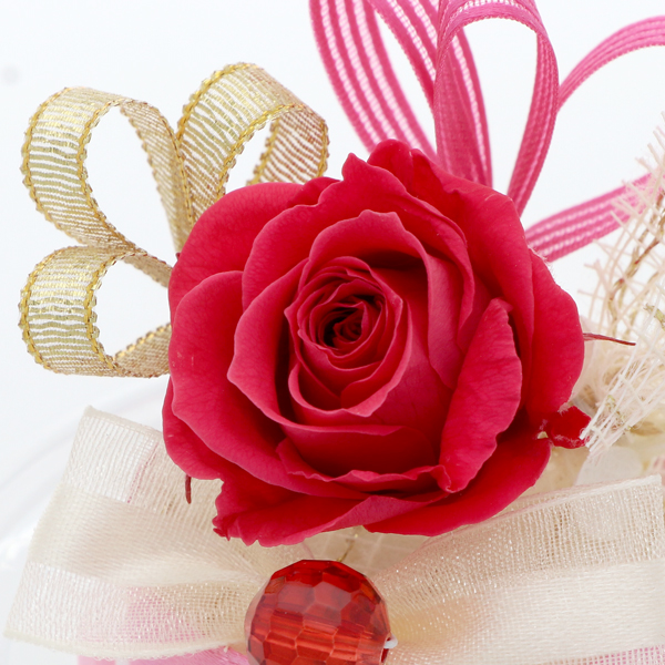 誕生石7月 プリザーブドフラワー