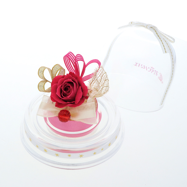 誕生石7月 プリザーブドフラワー