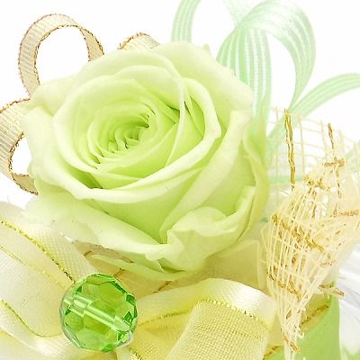 誕生石カラー プリザーブドフラワー 2個セット