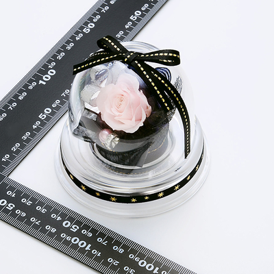 誕生日 プリザーブドフラワー ドームアレンジ 10月 ブラック