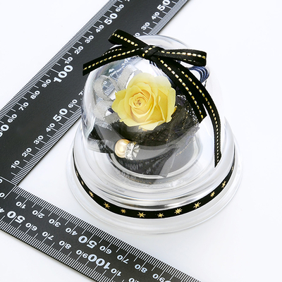 誕生日 プリザーブドフラワー ドームアレンジ 11月 ブラック