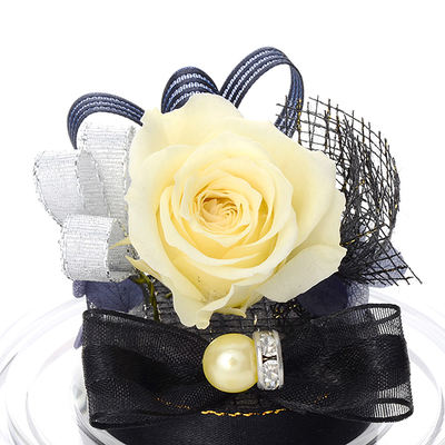 誕生日 プリザーブドフラワー ドームアレンジ 6月 ブラック