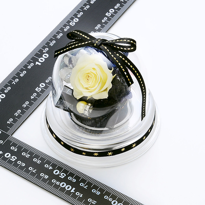 誕生日 プリザーブドフラワー ドームアレンジ 6月 ブラック