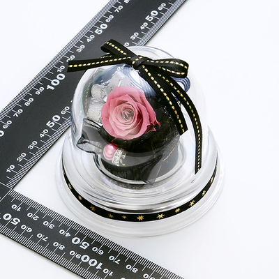 誕生日 プリザーブドフラワー ドームアレンジ 7月 ブラック