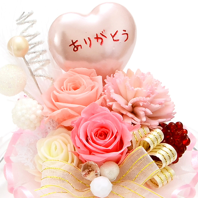 母の日 プリザーブドフラワー ラッピング付き