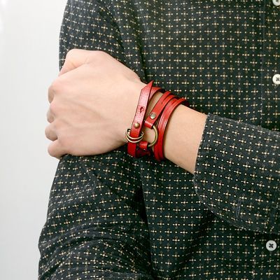レザーブレスレット