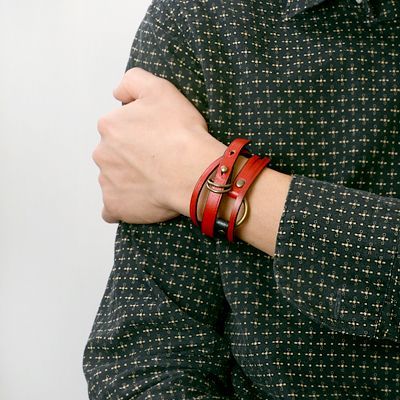 レザーブレスレット