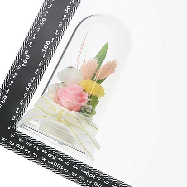 仏花 プリザーブドフラワー ピンク 包装付