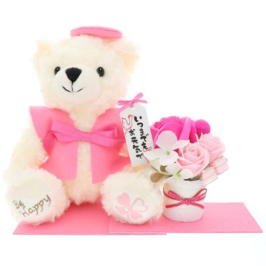 いつまでもお元気で ソープフラワー ピンク