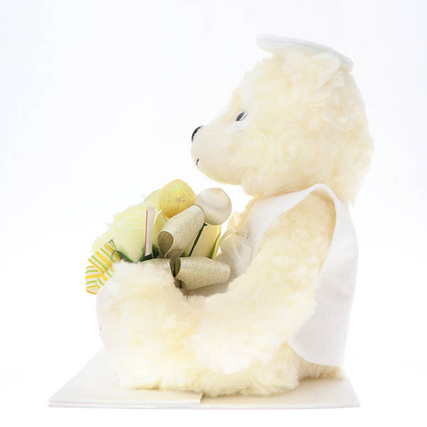 99歳 【白寿】 誕生日 長寿祝い ソープフラワー くま