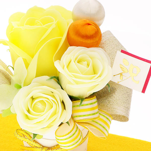 80歳 【傘寿】 88歳 【米寿 】 誕生日 長寿祝い ソープフラワー くま