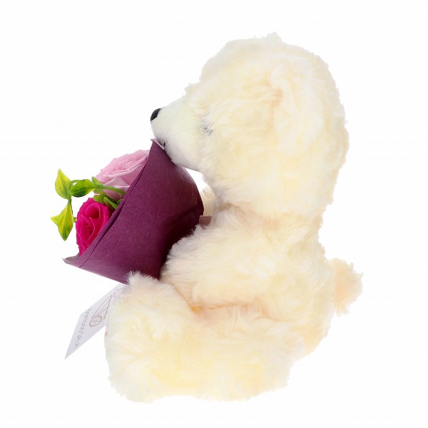 母の日 プリザーブドフラワーハッピーテディベア