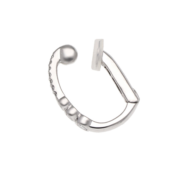 プラチナクリップイヤリング