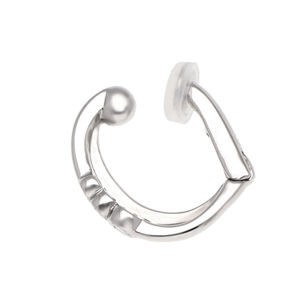 プラチナクリップイヤリング