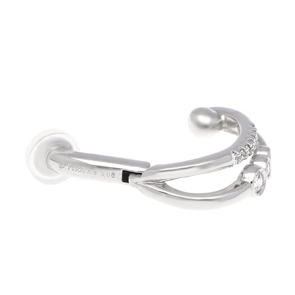 プラチナクリップイヤリング