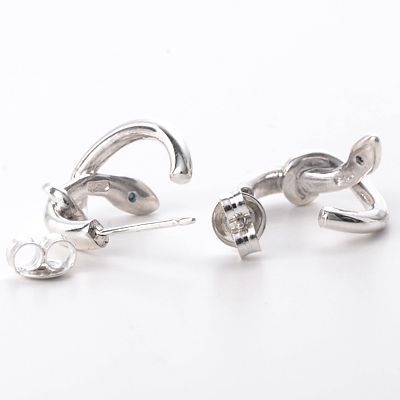 シルバーフープピアス