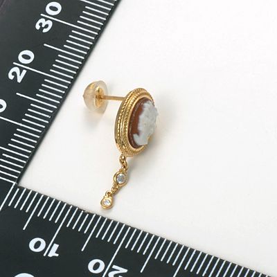 イエローゴールドアメリカンピアス