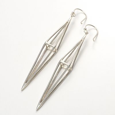 シルバーフックピアス