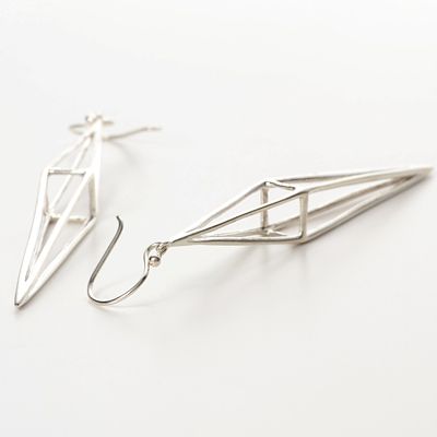 シルバーフックピアス