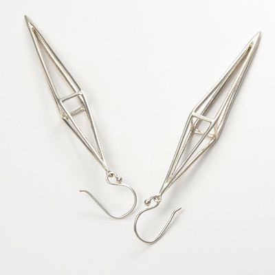 シルバーフックピアス