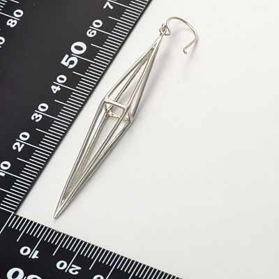 シルバーフックピアス