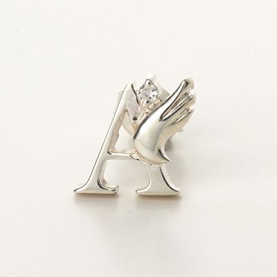 シルバースタッドピアス