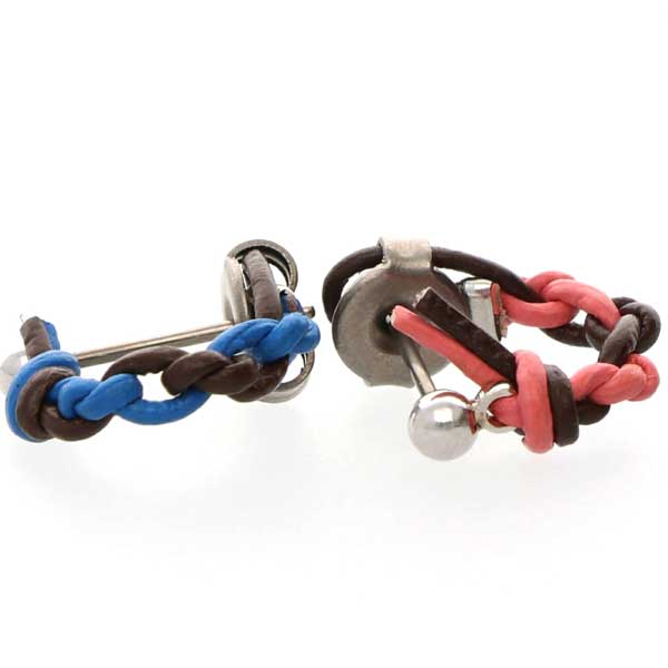 レザーペアピアス