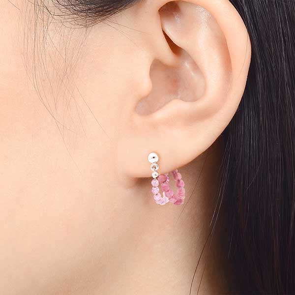 チタンフープピアス