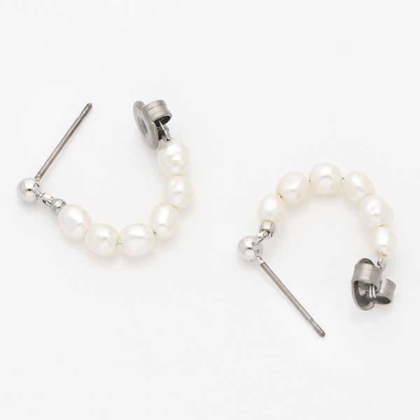 チタンフープピアス