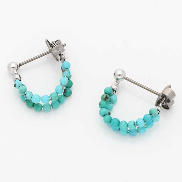 チタンフープピアス