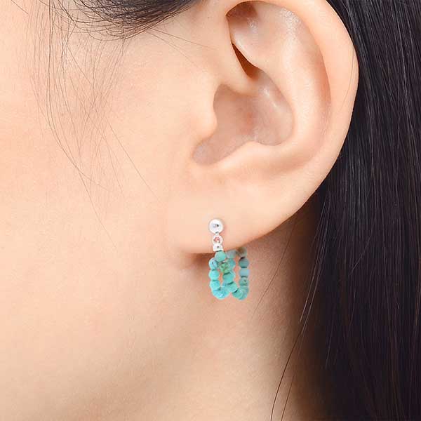 チタンフープピアス