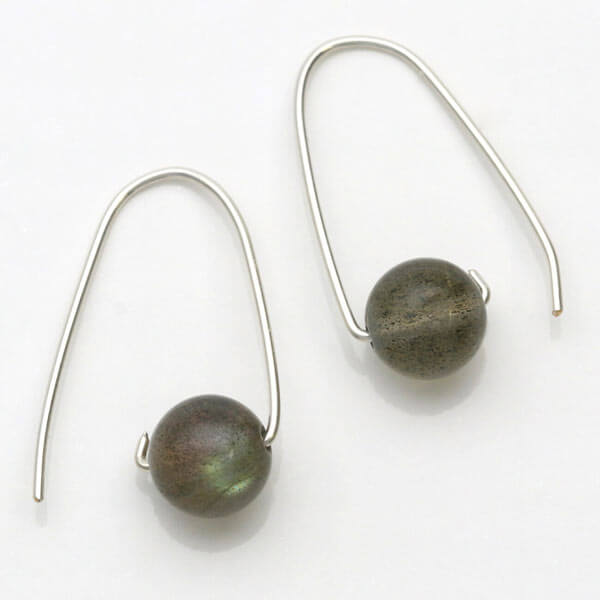 シルバーフックピアス