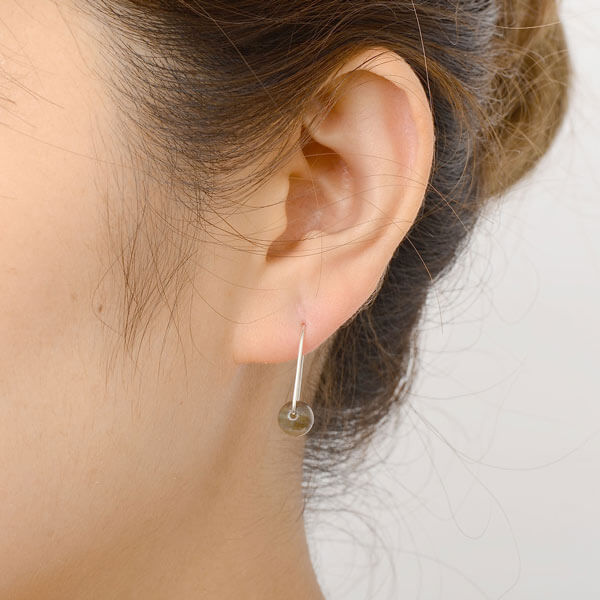 シルバーフックピアス