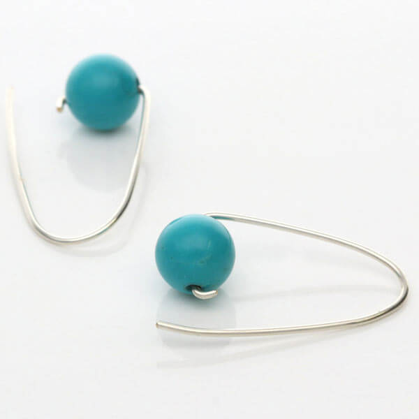 シルバーフックピアス