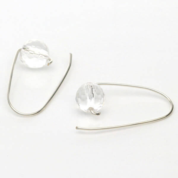 シルバーフックピアス