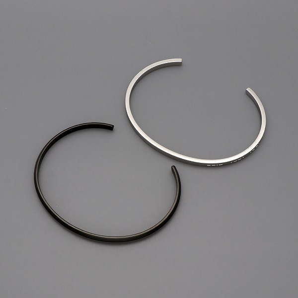 ステンレスペアバングル