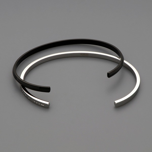 ステンレスペアバングル