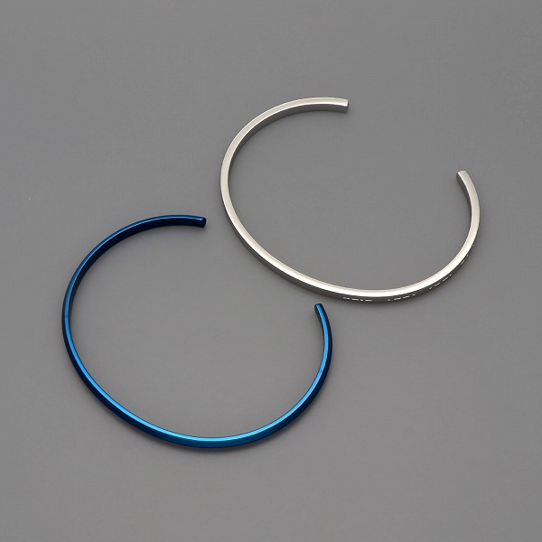 ステンレスペアバングル