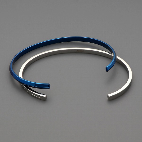 ステンレスペアバングル