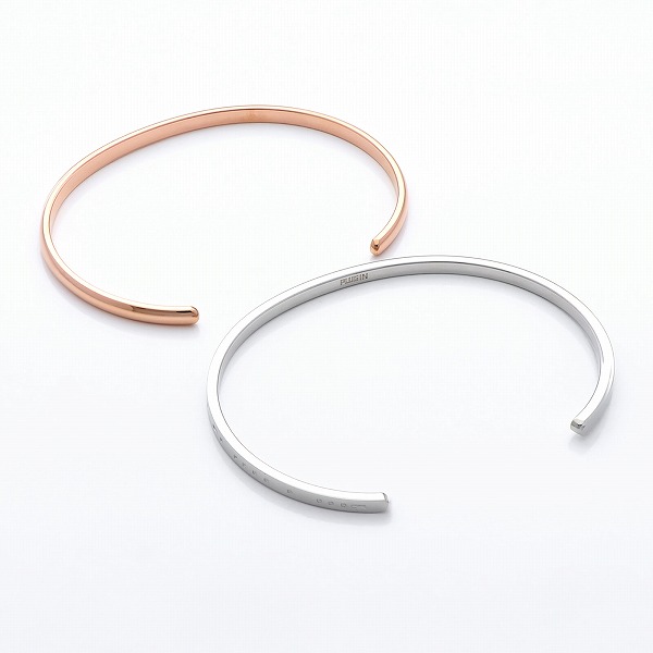 ステンレスペアバングル