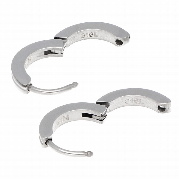 ステンレスペアピアス