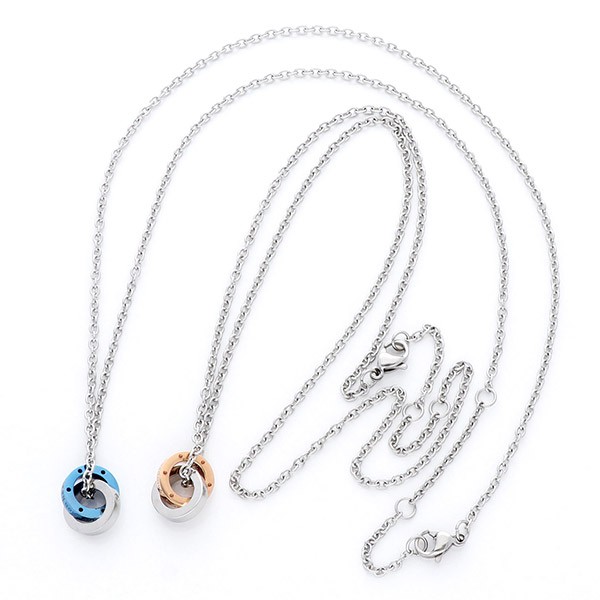 ステンレスペアネックレス