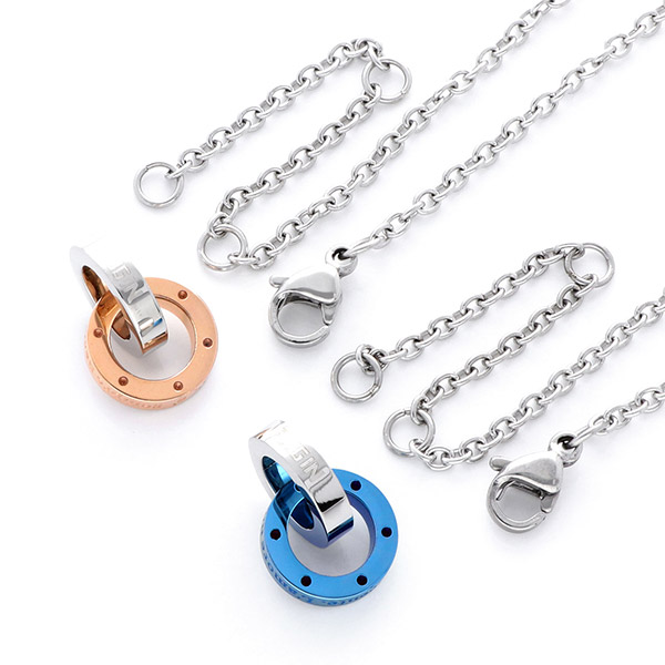 ステンレスペアネックレス