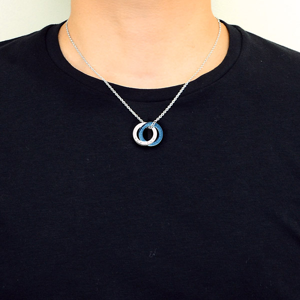 ステンレスペアネックレス