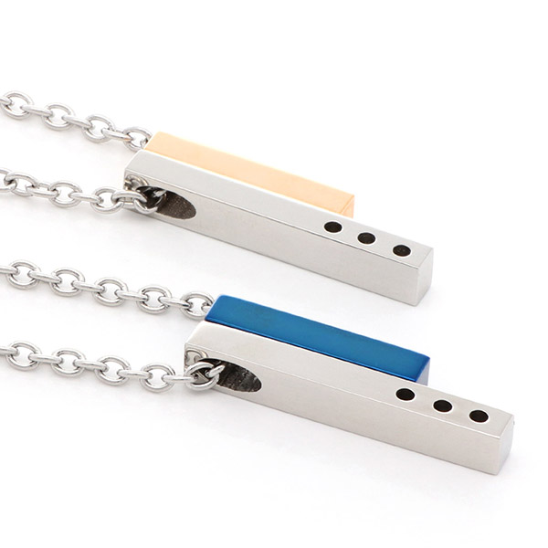 ステンレスペアネックレス