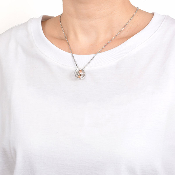 ステンレスペアネックレス